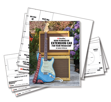 Planos paso a paso gratuitos: Cómo construir una caja de extensión para tu amplificador Tweed
