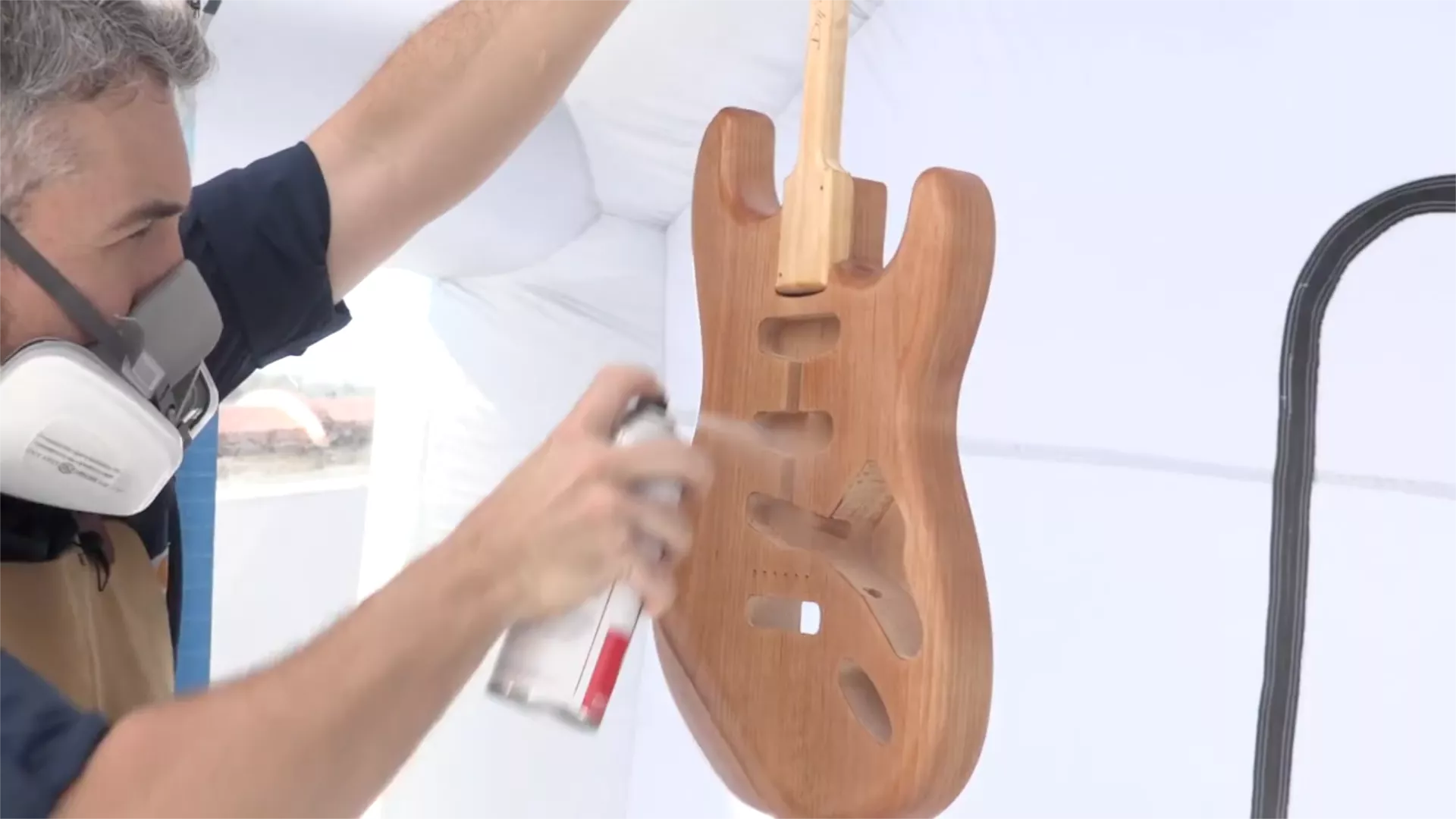 Pulverización de varias capas de sellador de vinilo