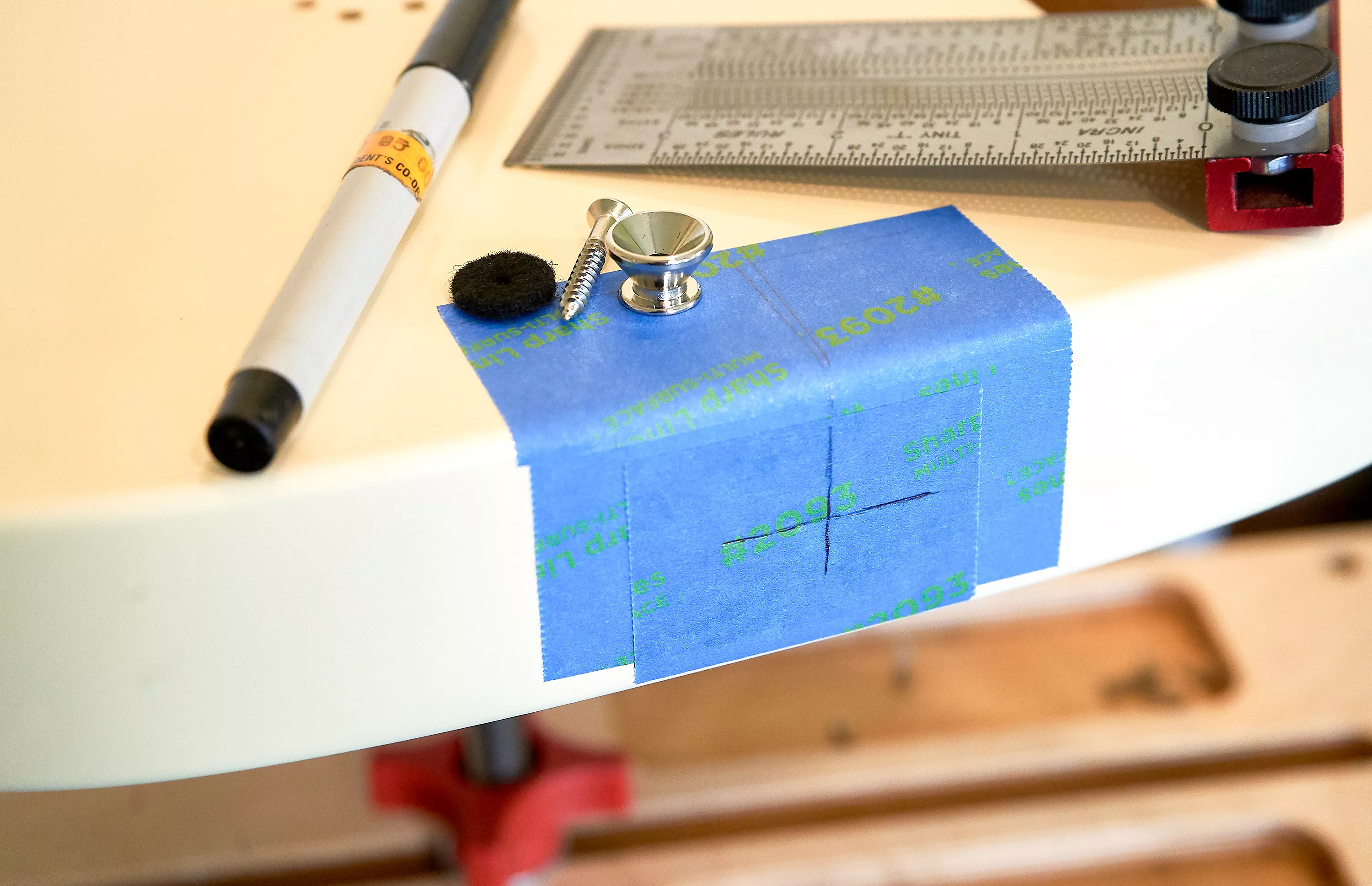 Instalación del botón de la correa