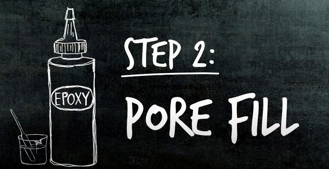 Step 2 - Poor Fill Epoxy