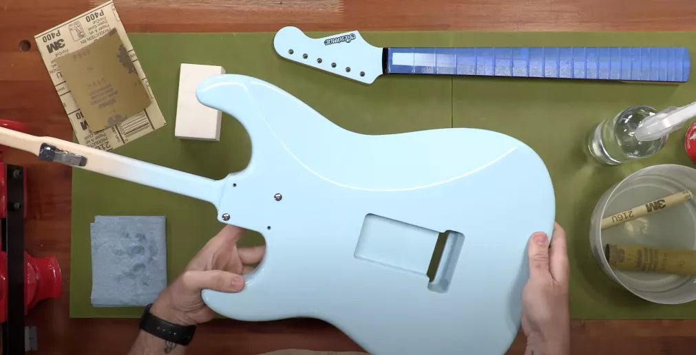 Termine con cáscara de naranja