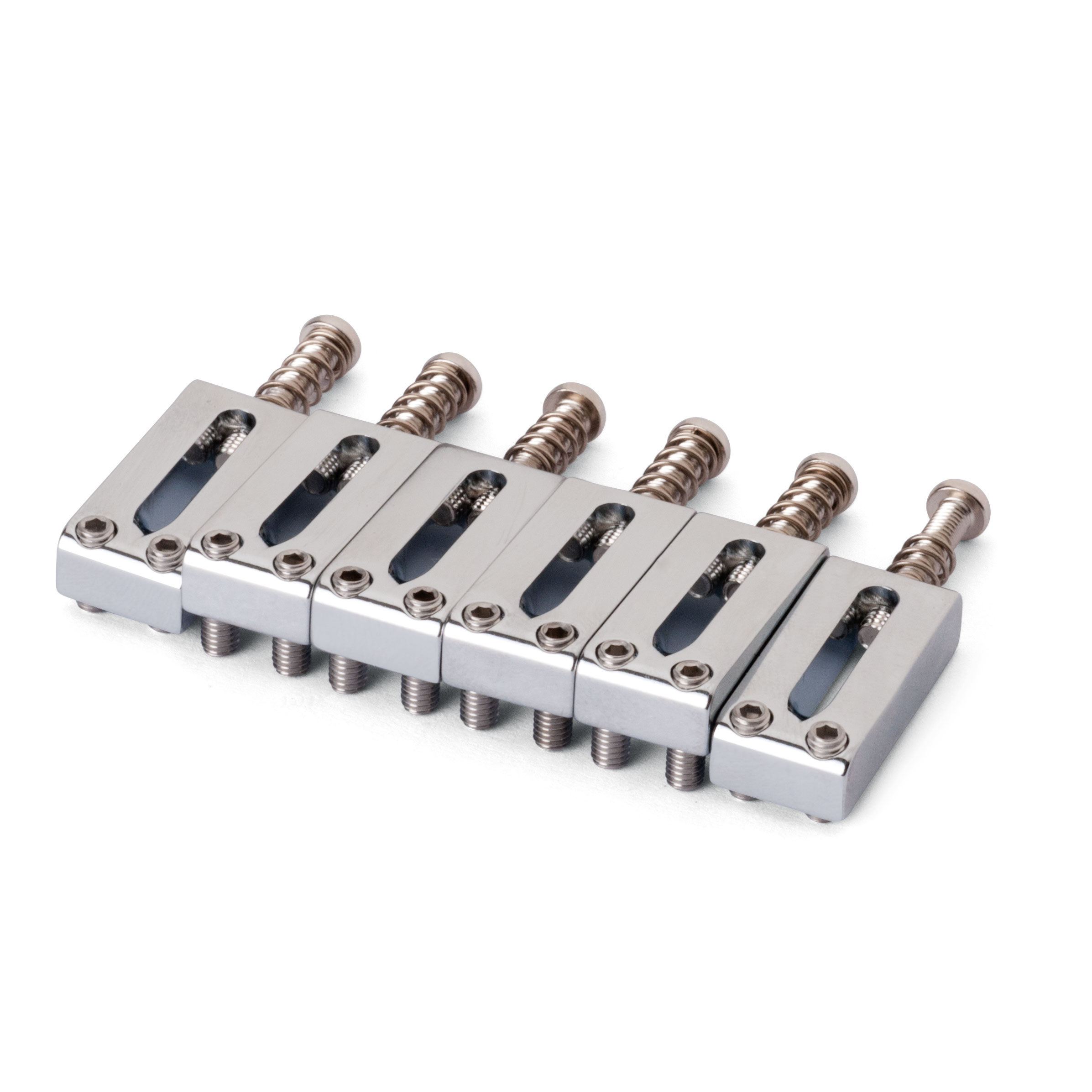 Juego de 6 monturas para Modern Tele Bridge, cromadas