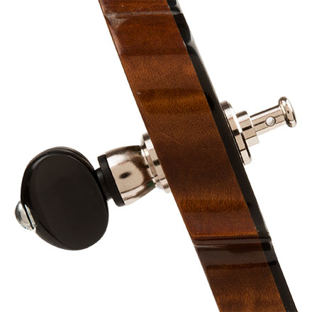 Juego de 4 clavijas de ajuste de banjo de fricción Grover Champion, níquel