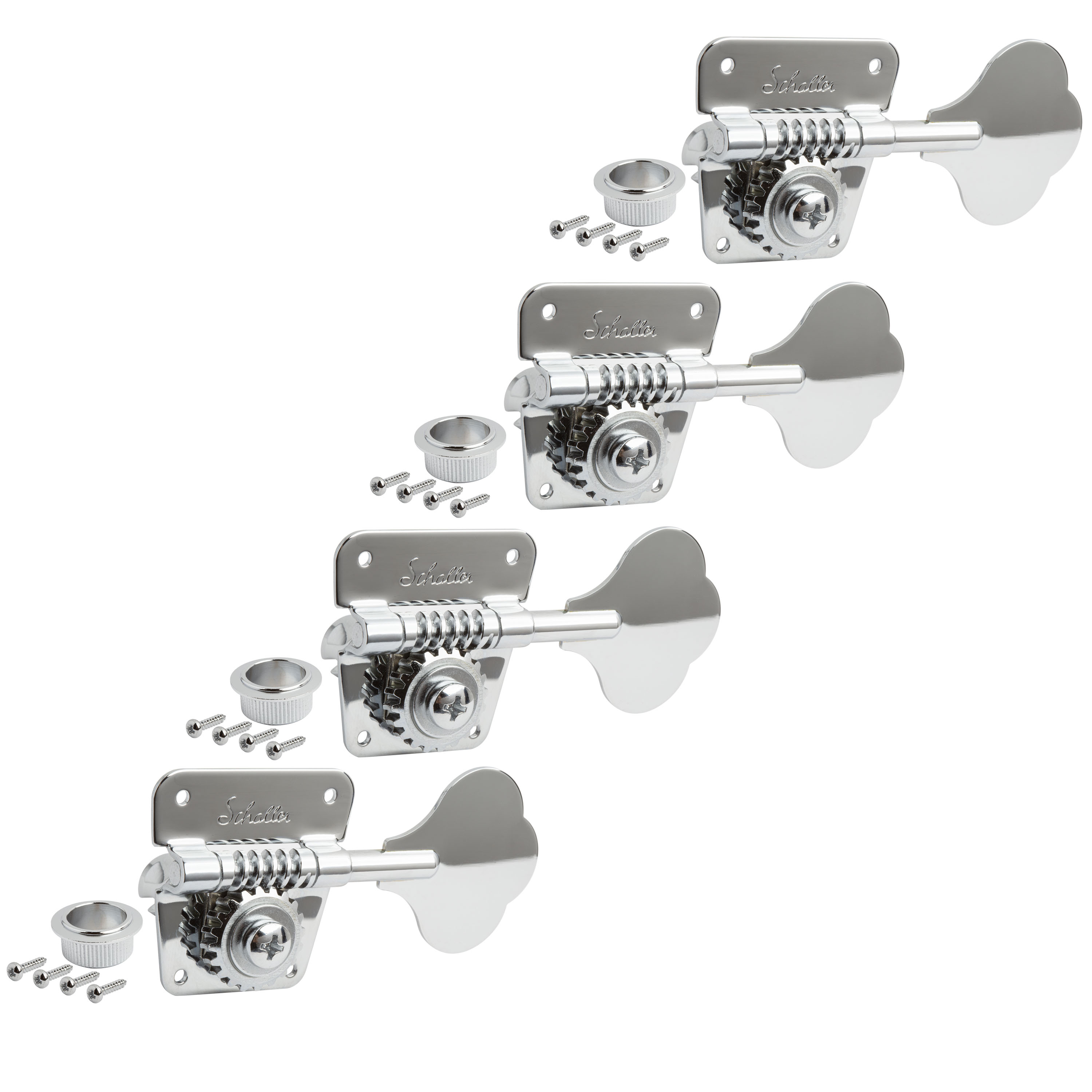 Máquinas de bajo Schaller, juego de 4-In-Line