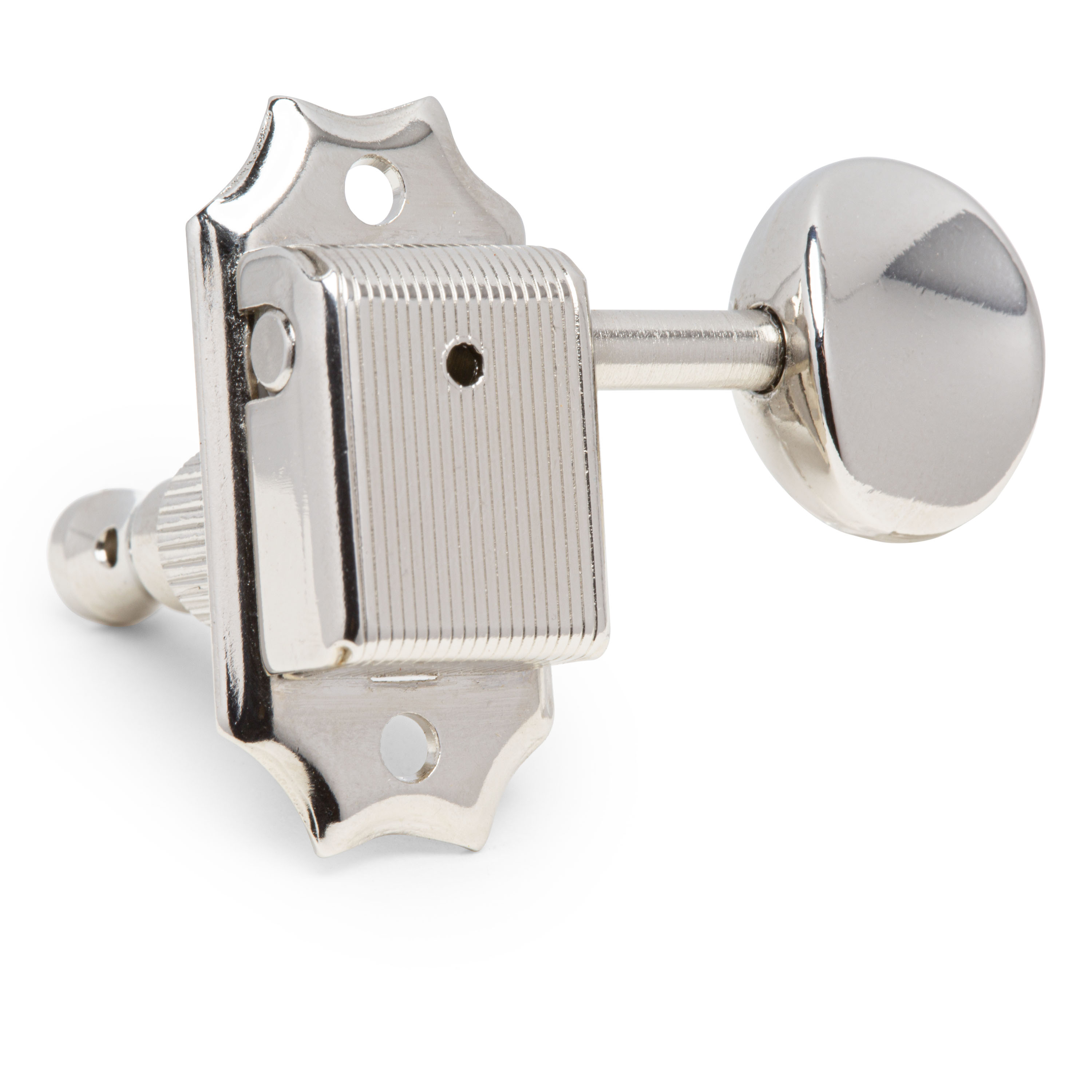 Clavijas de afinación Gotoh estilo vintage con perilla ovalada, 3+3