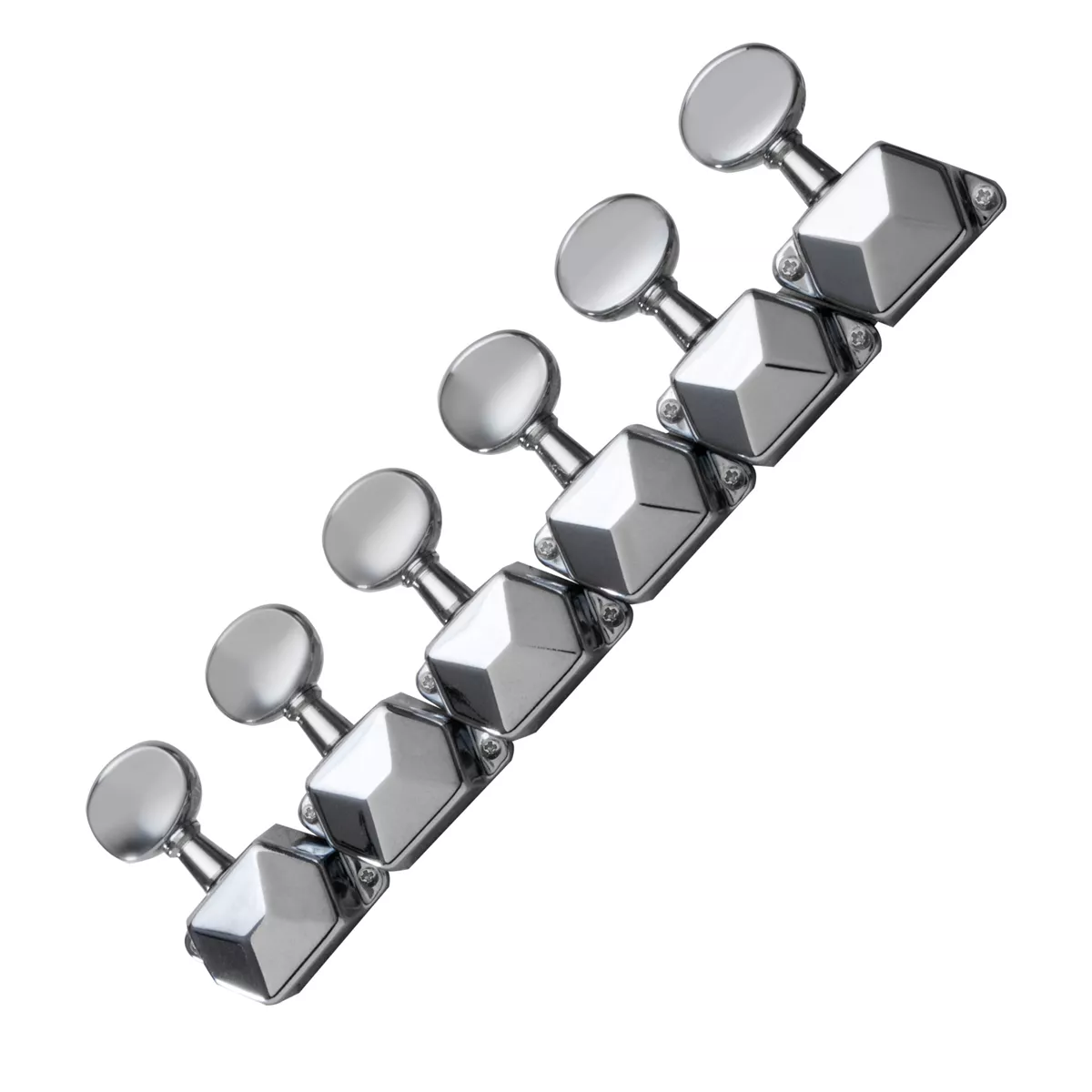 Clavijas de afinación Economy de engranaje cubierto, 6 en línea Clavijas de afinación Economy de engranaje cubierto, 6 en línea