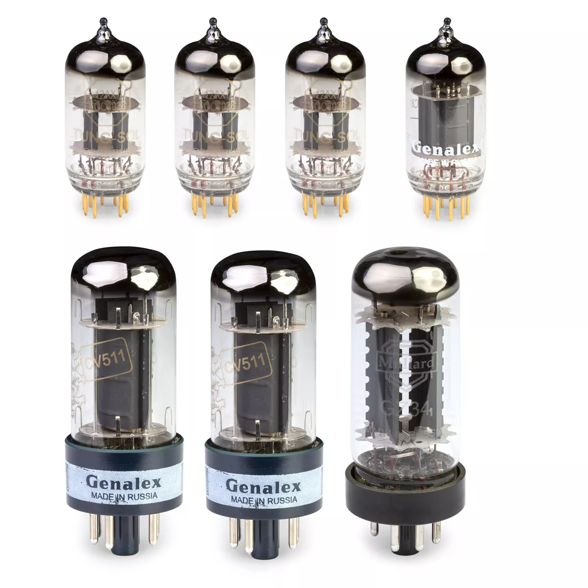 Juego de tubos curados Ultimate para Fender AA1164 Princeton Reverb Juego de tubos curados Ultimate para Fender AA1164 Princeton Reverb