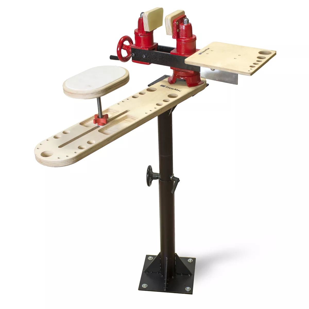 Mesa de trabajo para el tornillo de banco y las herramientas de StewMac Mesa de trabajo para el tornillo de banco y las herramientas de StewMac