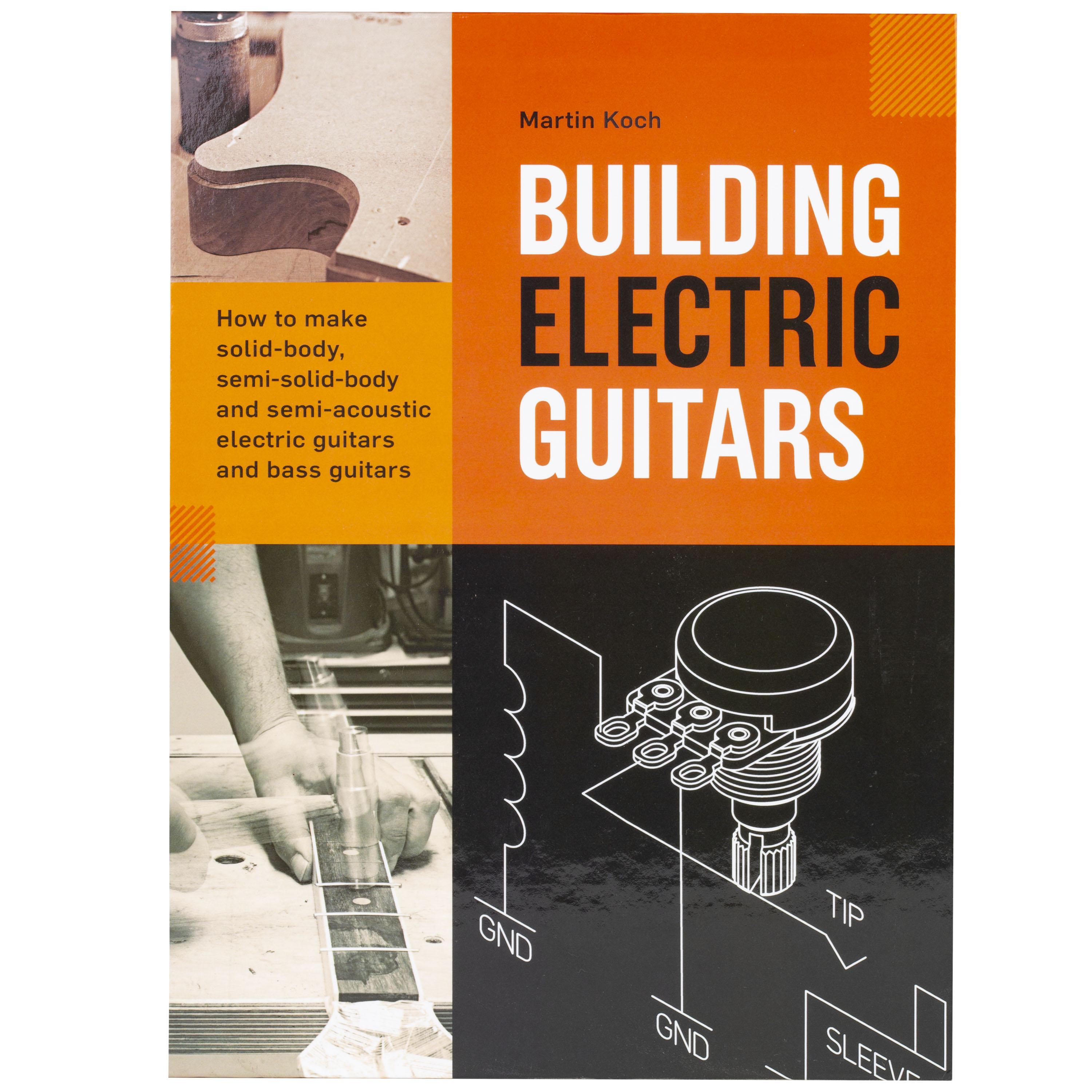 Construcción de guitarras eléctricas - 3.a edición, libro y plan