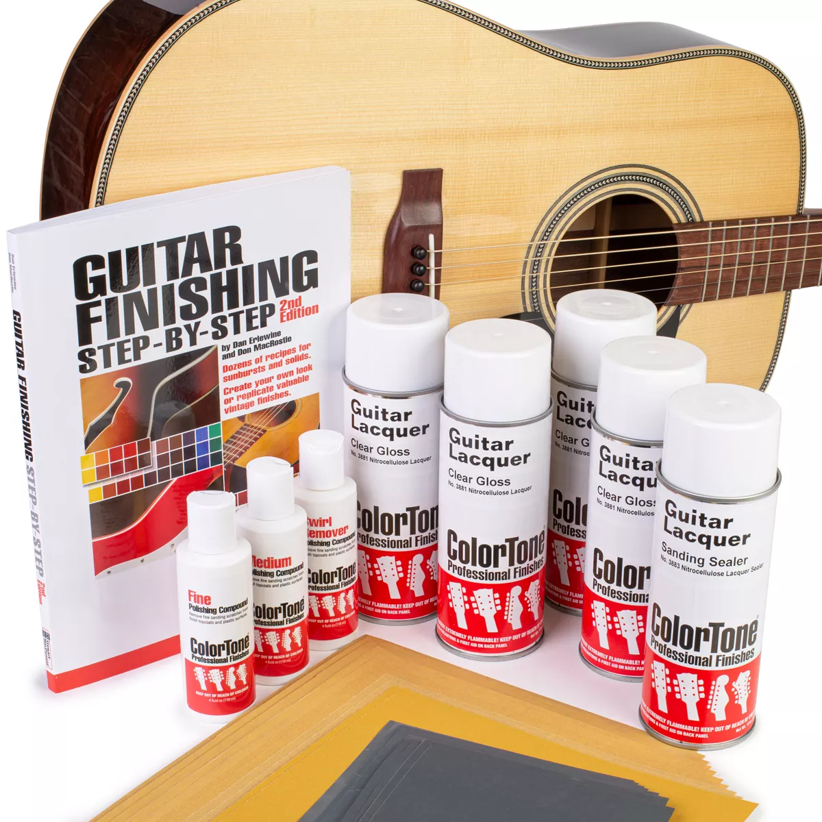Kit de acabados en aerosol ColorTone Kit de acabados en aerosol ColorTone