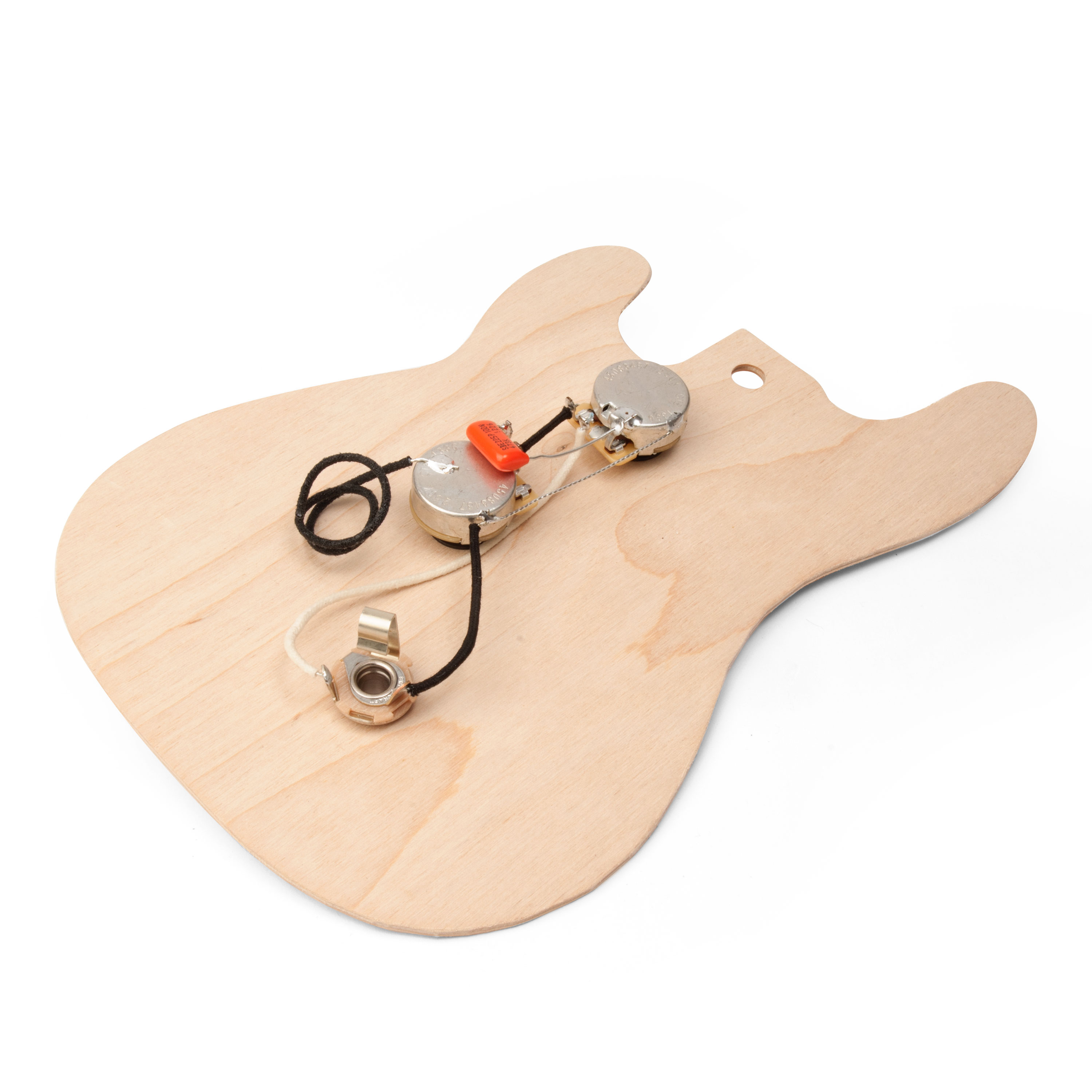 El kit precableado Golden Age para P-Bass El kit precableado Golden Age para P-Bass