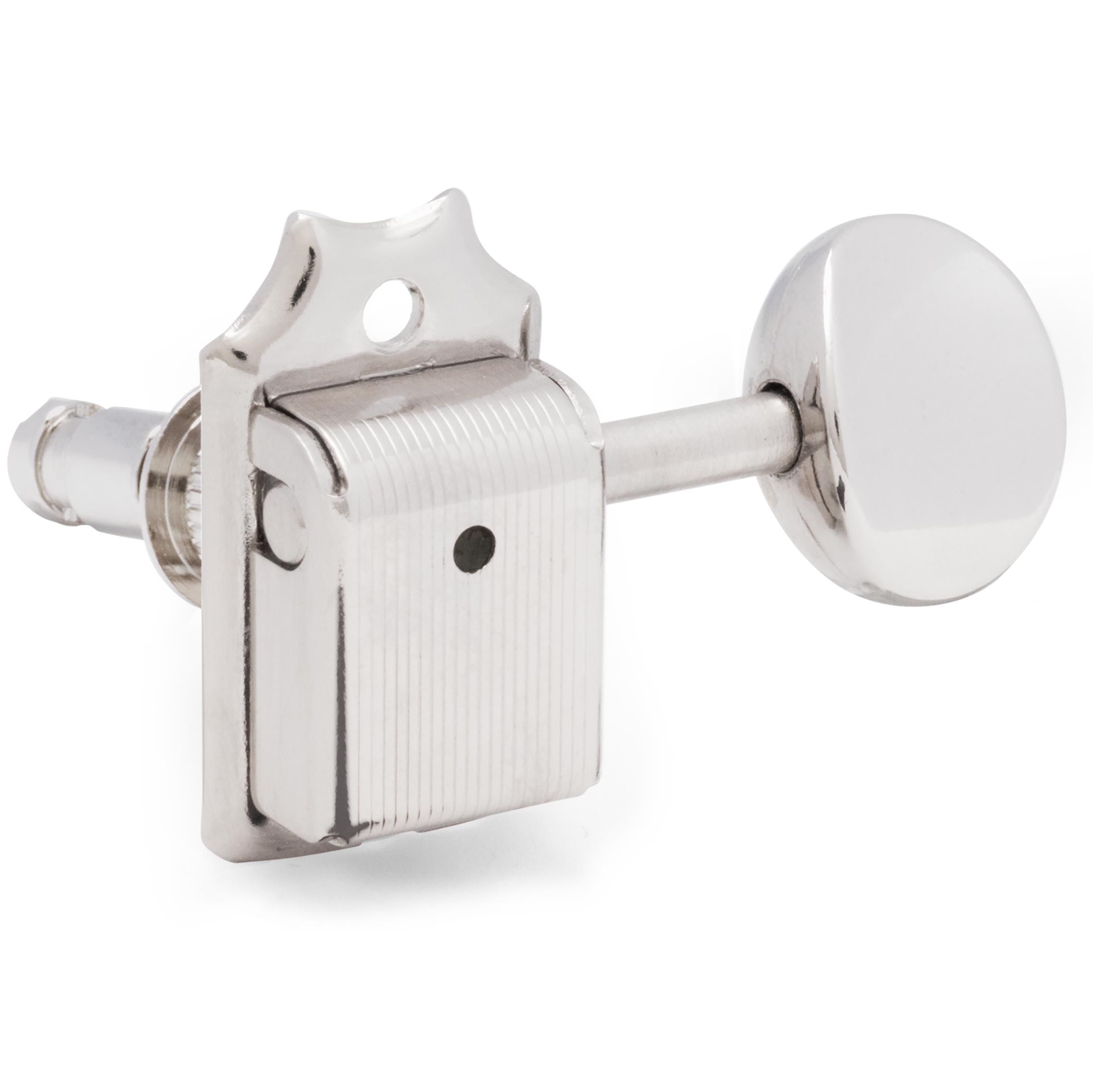 Clavijas de afinación Gotoh con bloqueo, vintage, perilla ovalada, 6 en línea