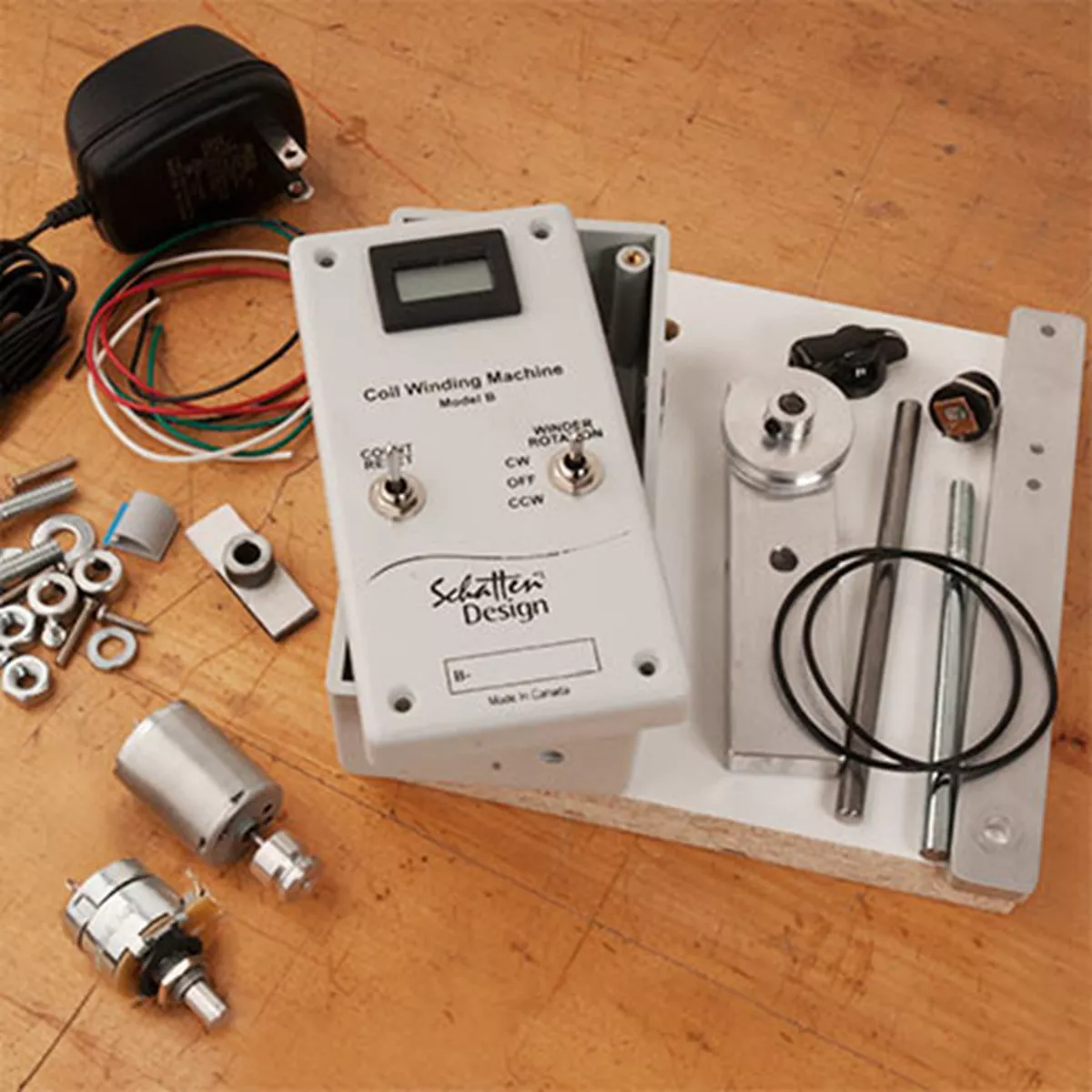 Devanador de recogida Build-Your-Own, 220 V Devanador de recogida Build-Your-Own, 220 V