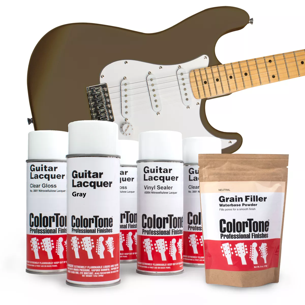 Juego de acabados en aerosol ColorTone para Gray Juego de acabados en aerosol ColorTone para Gray