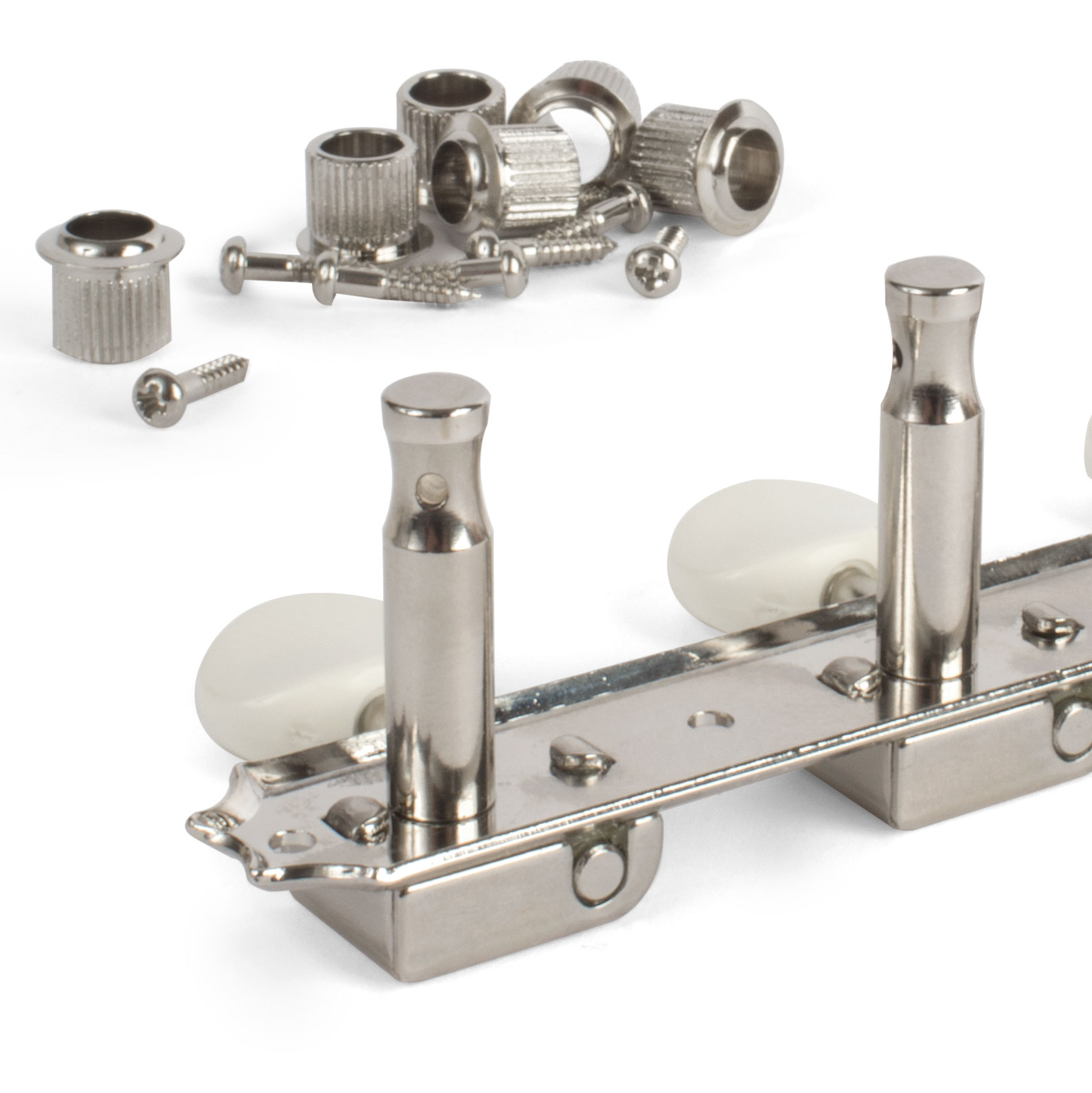 Clavijas de afinación Gotoh Vintage Deluxe, 3 en placa