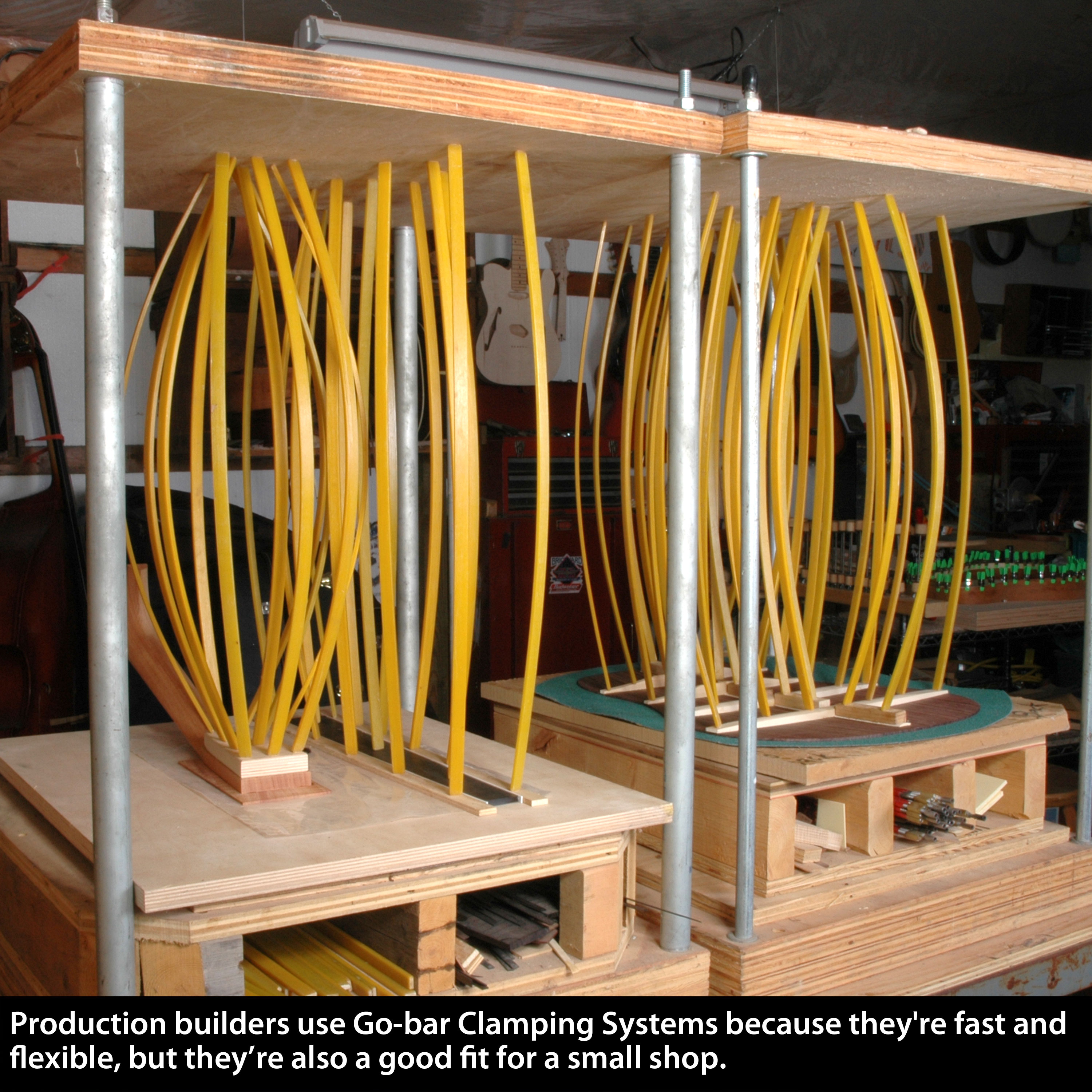 Sistema de sujeción Go-bar para guitarra Martin