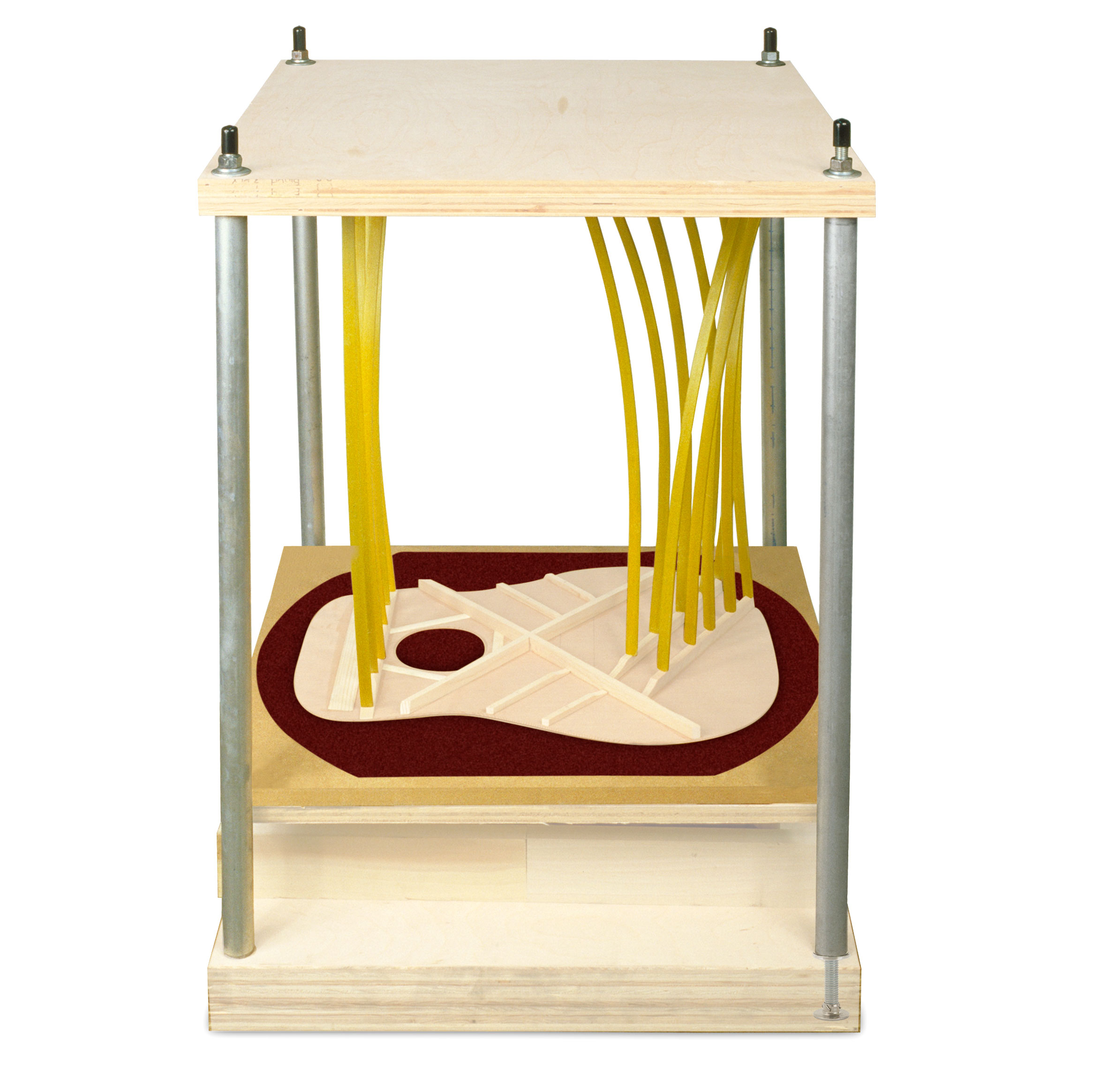 Sistema de sujeción Go-bar para guitarra moderna