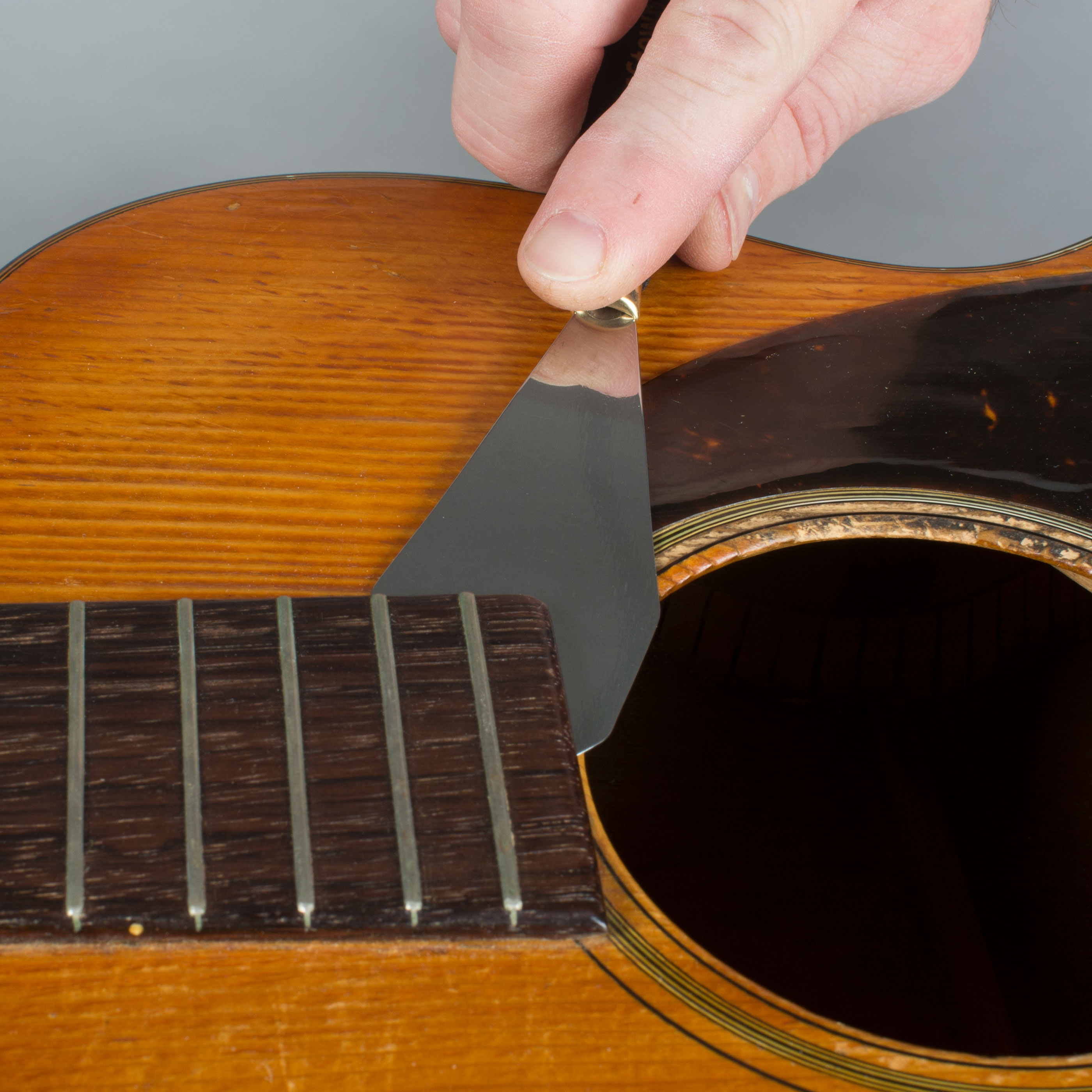 Cuchillos de paleta de reparación de guitarra, juego de 7