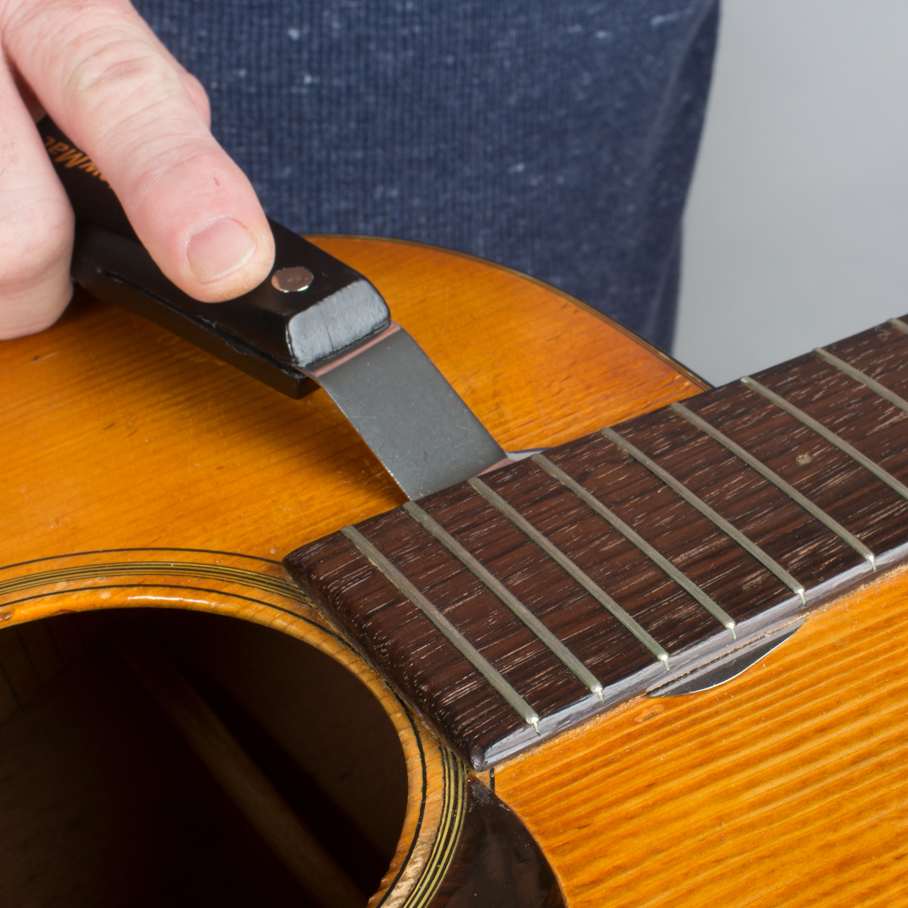 Cuchillos de paleta de reparación de guitarra, juego de 7