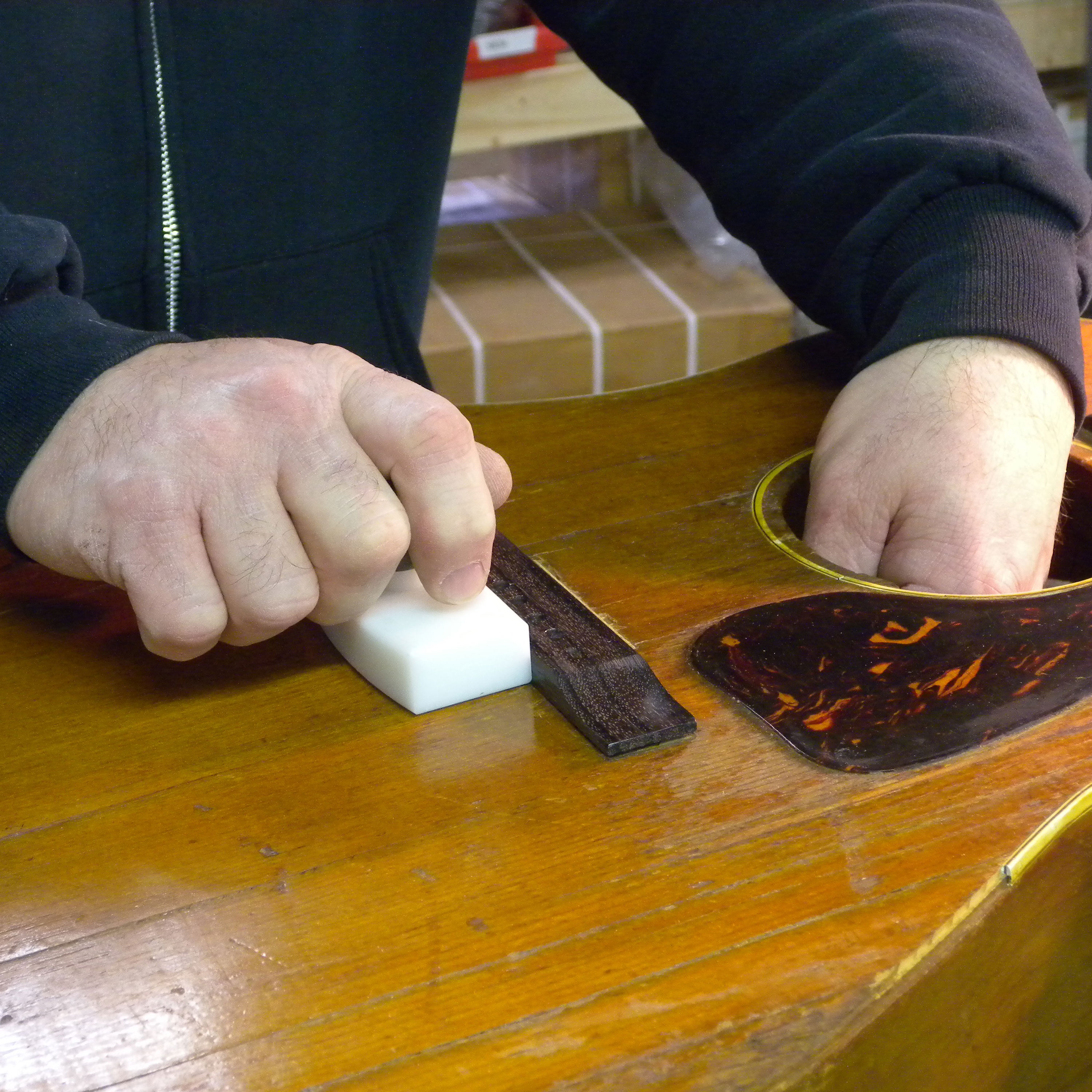 Herramientas de puente acústico StewMac, juego completo