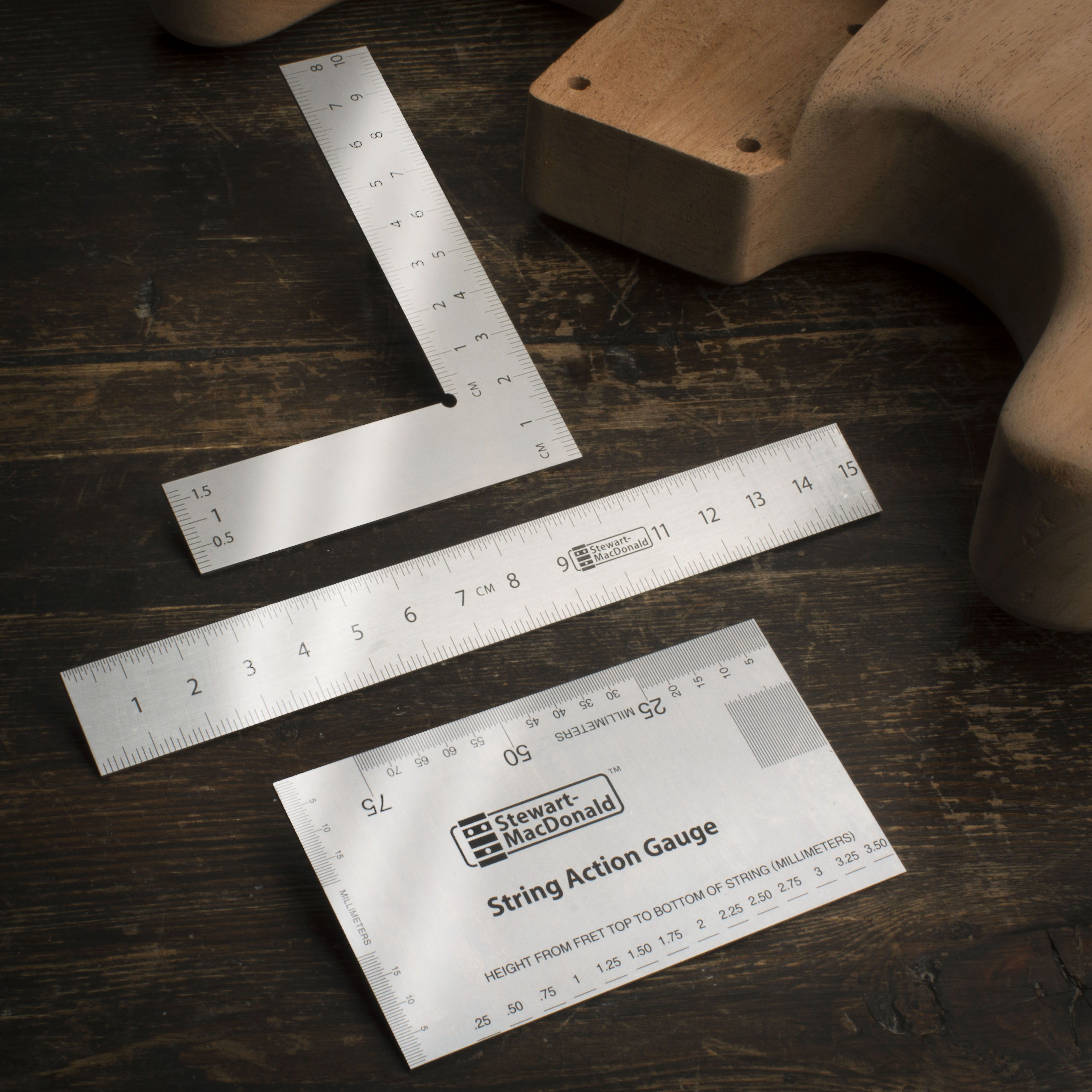 Sistema métrico de set de herramientas de medición de precisión StewMac