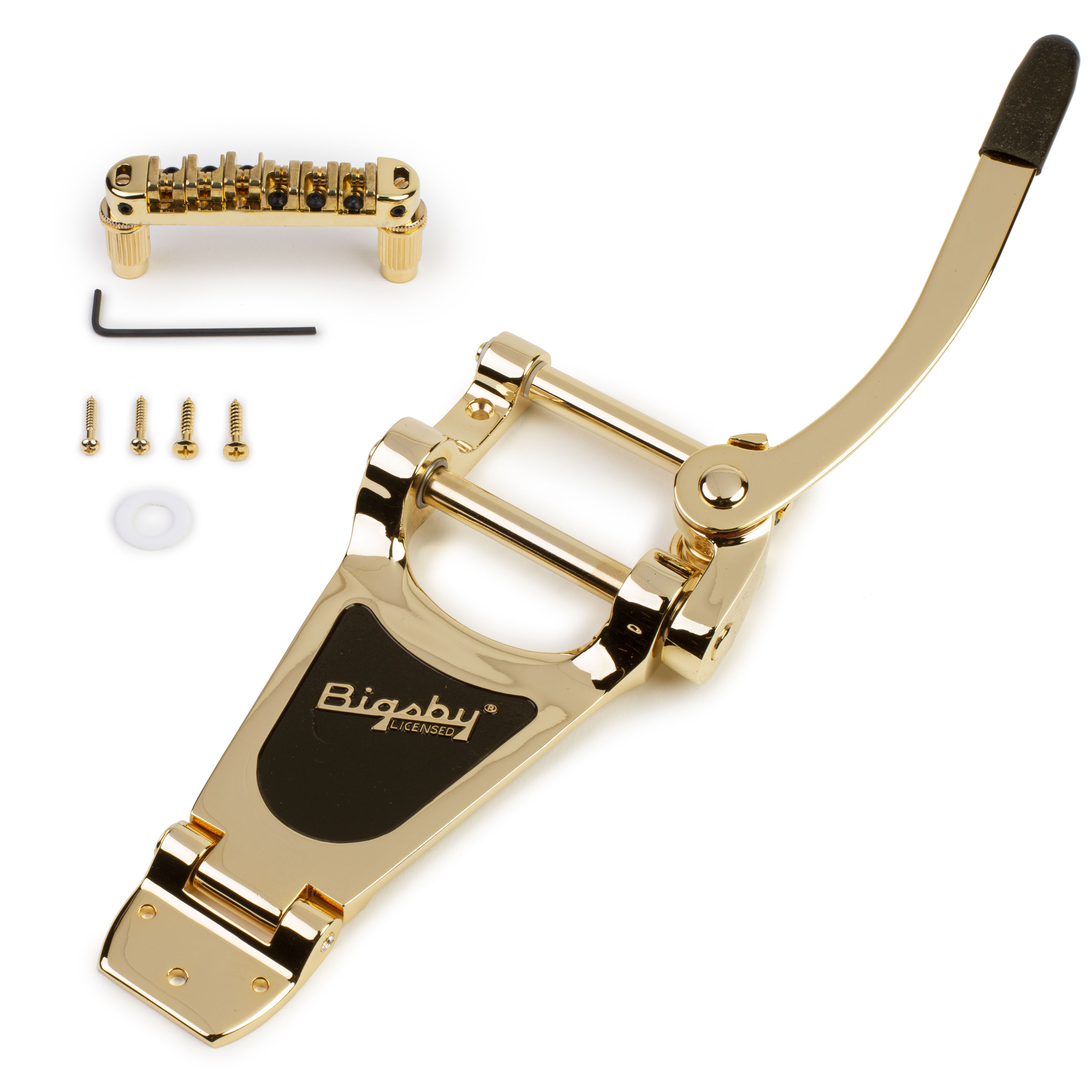 Locking Roller Bridge with Bigsby B70 Vibrato, Gold
