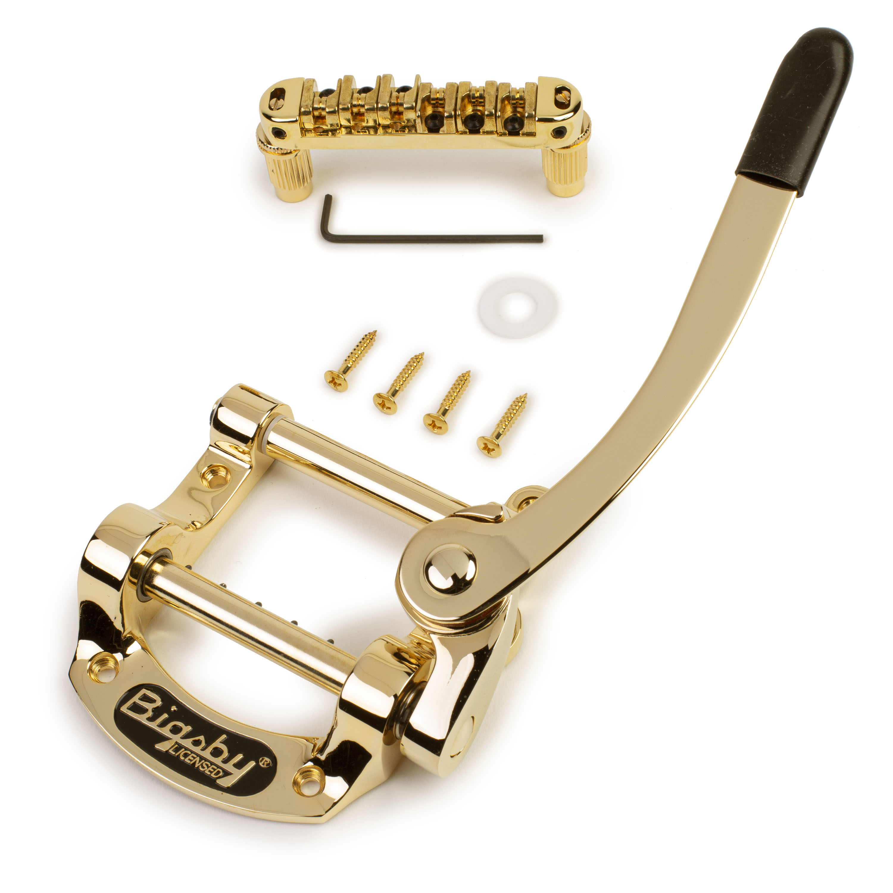 Locking Roller Bridge con Bigsby B50 Vibrato, dorado
