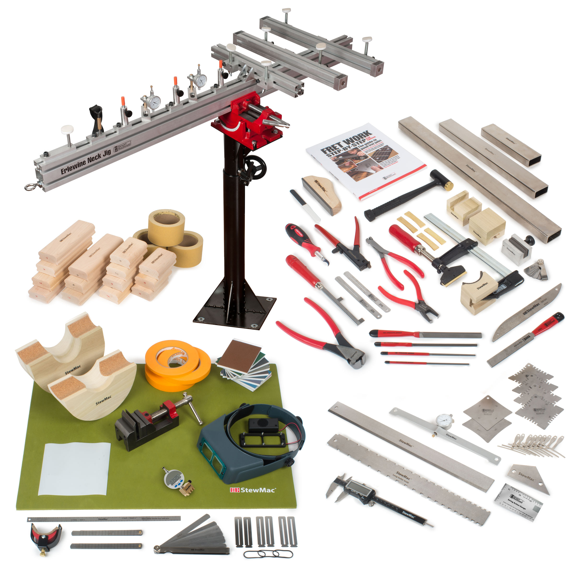 Métrica, set de herramientas de lujo Guitar Shop