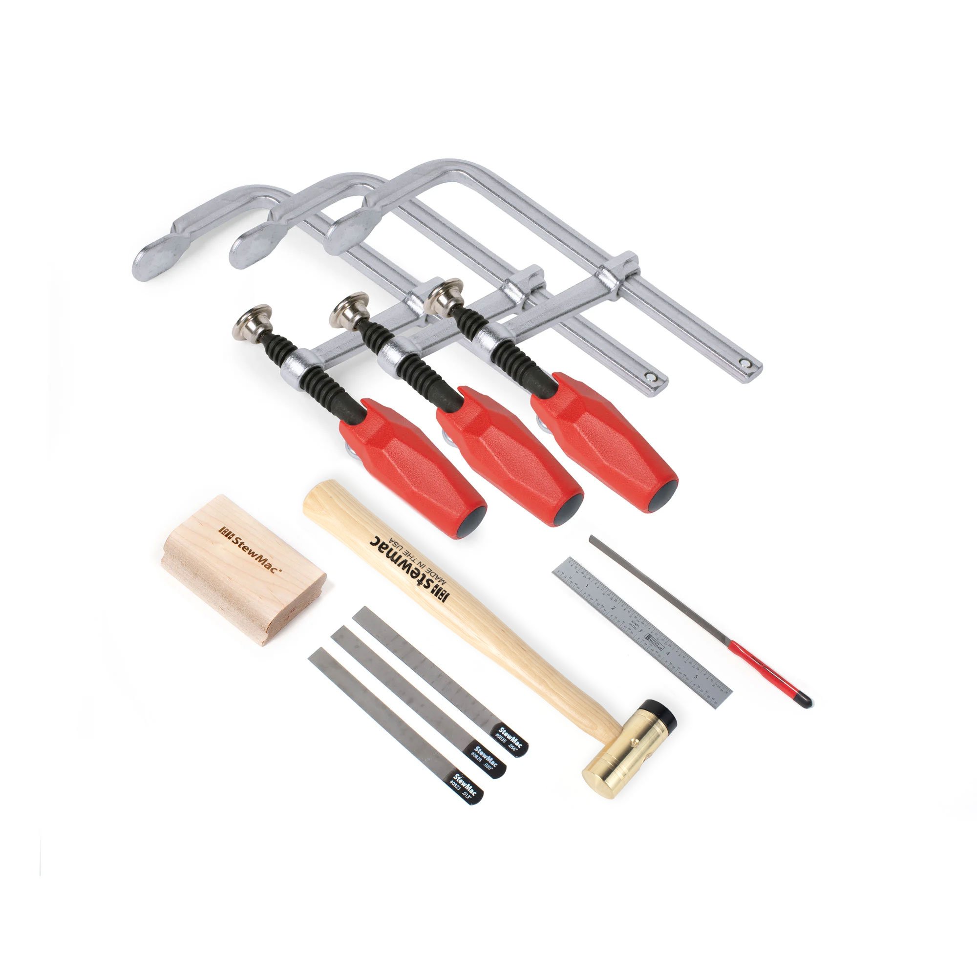 Conjunto de set de herramientas para fabricantes de kit de guitarra eléctrica - Set Neck mástil