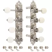 Máquinas de mandolina estilo F Waverly con perillas de ivoroide, níquel brillante