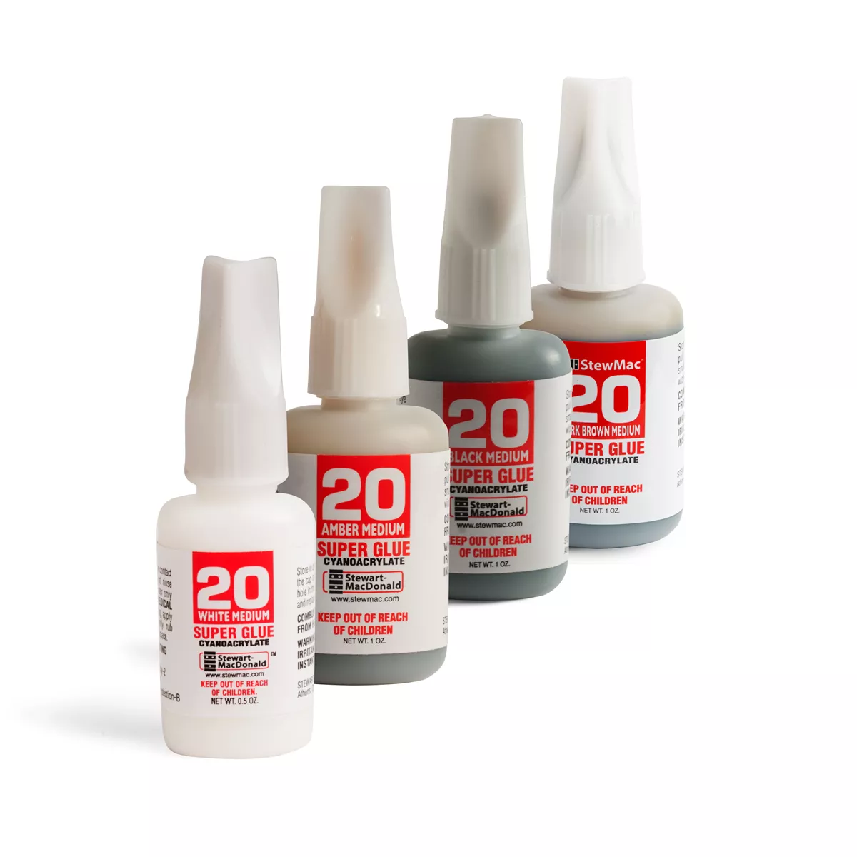 Súper pegamento tintado StewMac Súper pegamento tintado StewMac