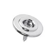 La guía de cuerdas para bajo, cromada