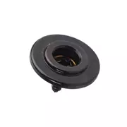 La guía de cuerdas para bajo, negra