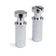 Juego de pasadores/casquillos para Stop Tailpiece, cromado