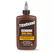 Titebond Liquid Hide Glue cola en escamas, botella de 8 oz.