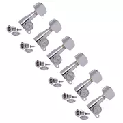 Máquinas de guitarra Schaller M-6 Mini 6-In-Line, cromadas