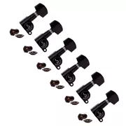 Máquinas Guitarras Schaller M-6 Mini 6-In-Line, Negras