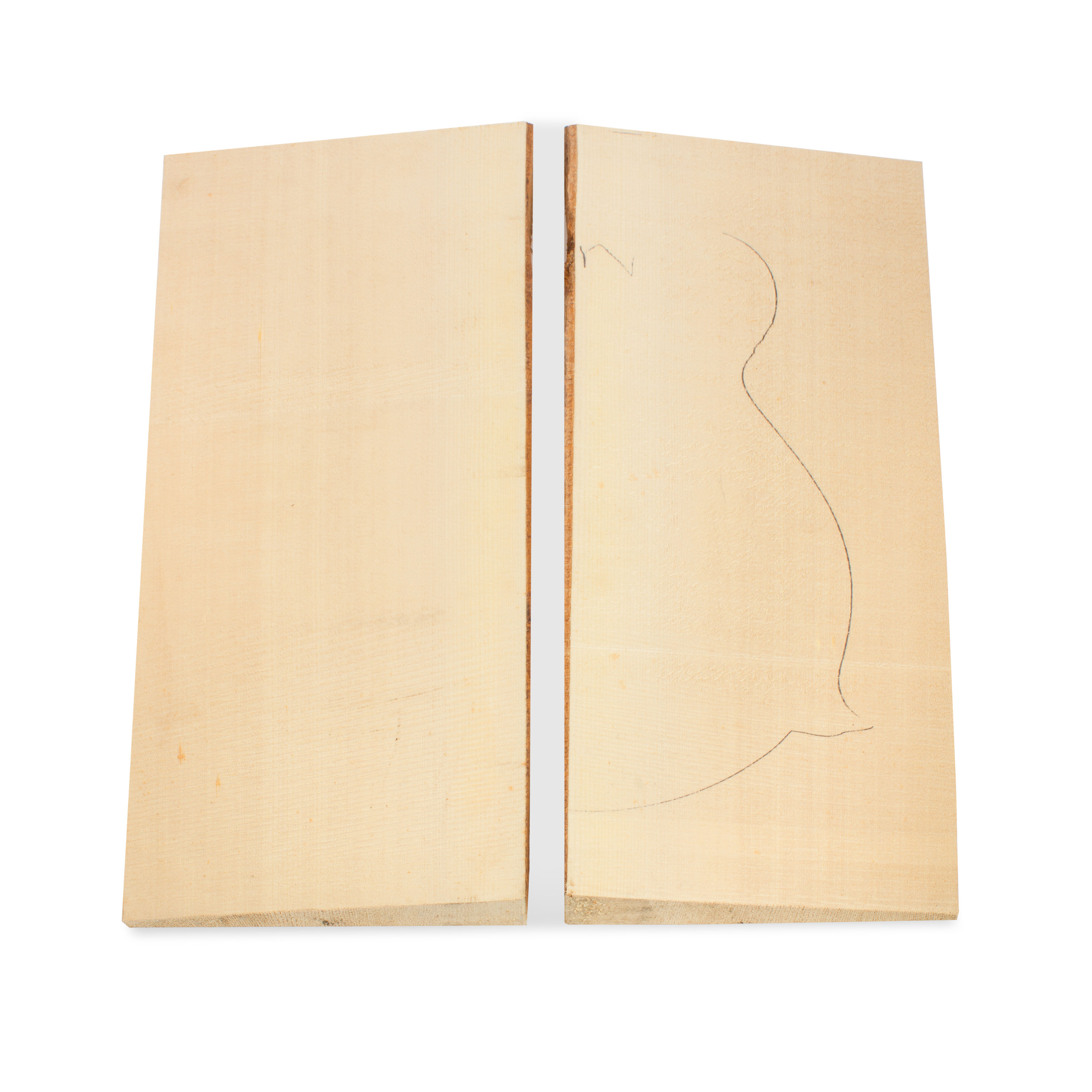 Madera de abeto rojo de crecimiento antiguo para mandolina o violín Madera de abeto rojo de crecimiento antiguo para mandolina o violín