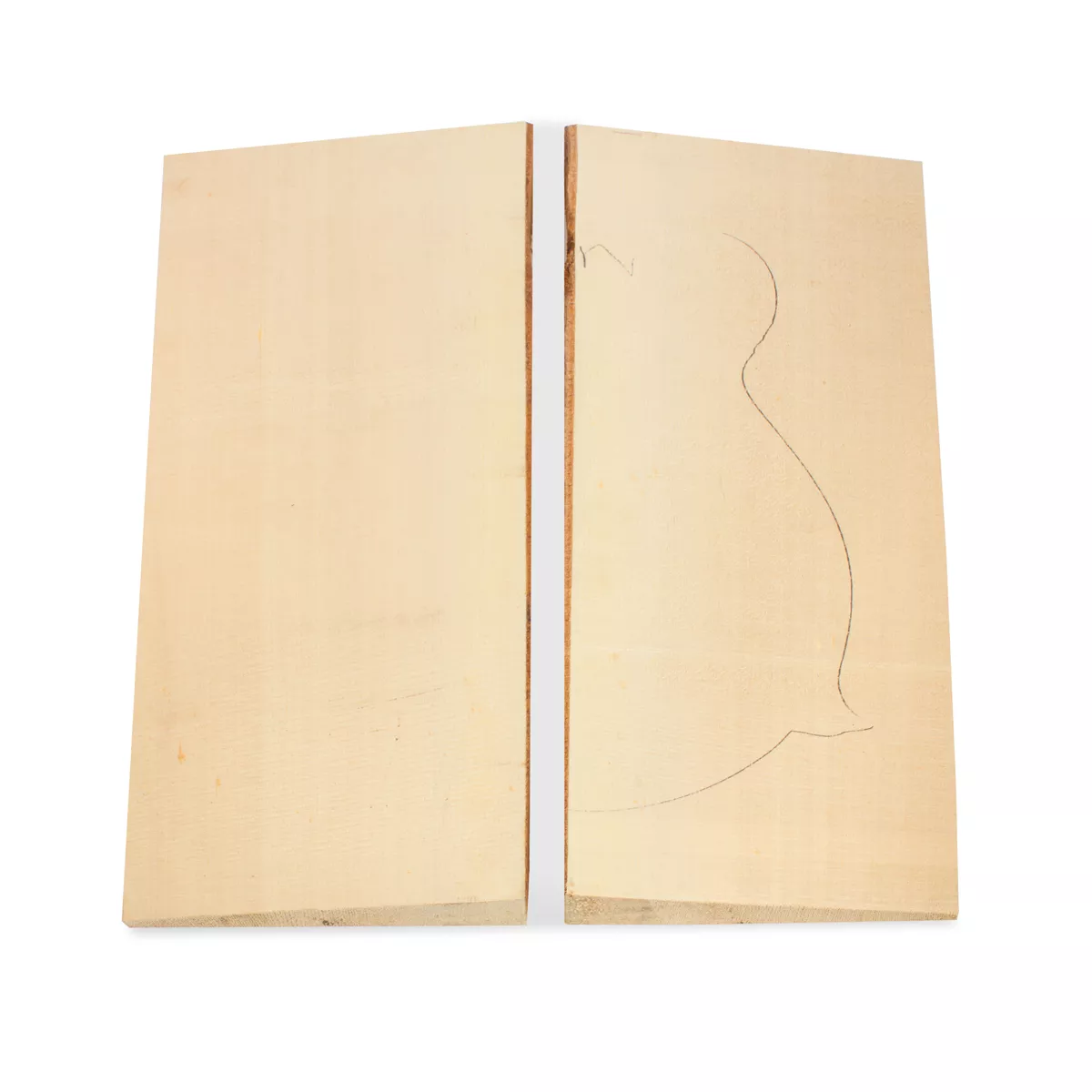 Madera de abeto rojo de crecimiento antiguo para mandolina o violín Madera de abeto rojo de crecimiento antiguo para mandolina o violín