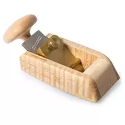 Suela convexa doble y cepillo de palma Benedetto