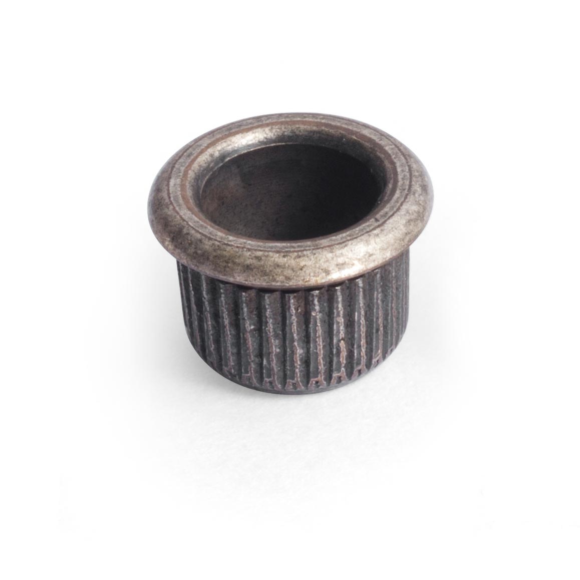 1920s-style Tuner Bushings, Knurled, relic nickel