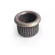 20-style Casquillos del clavijero, moleteados, níquel relic