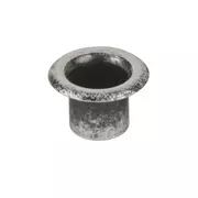 Casquillo para clavijero de Vintage Grommet, grande - Níquel relic