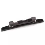 Puente de mandolina de arco ajustable, con postes de níquel y ruedecillas