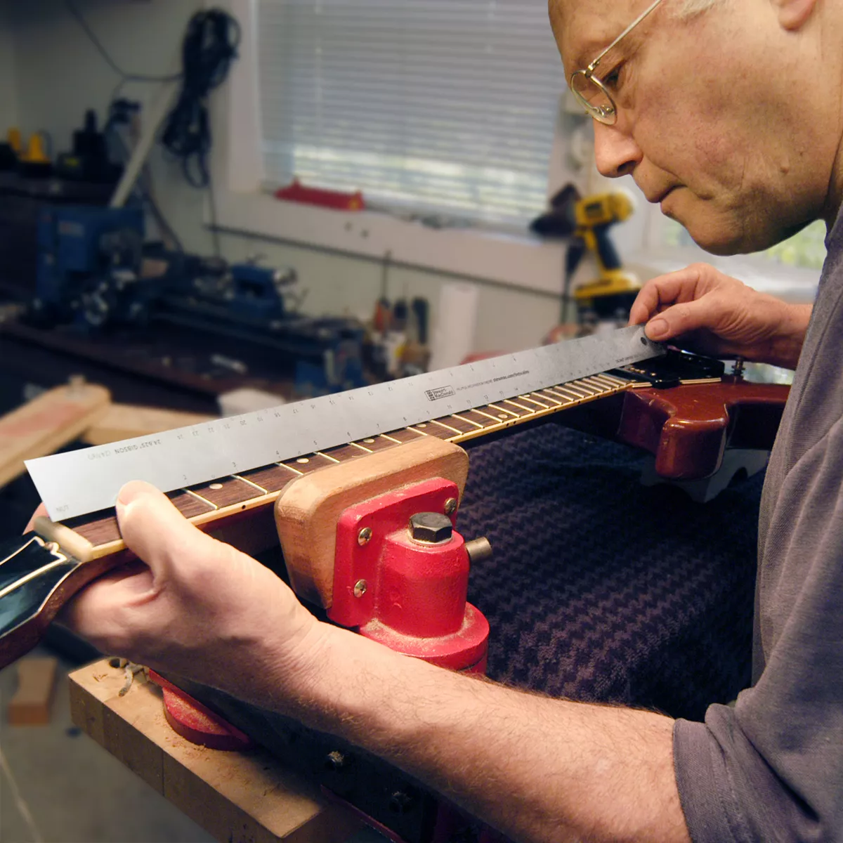 Regla de escala de trastes Regla de escala de trastes