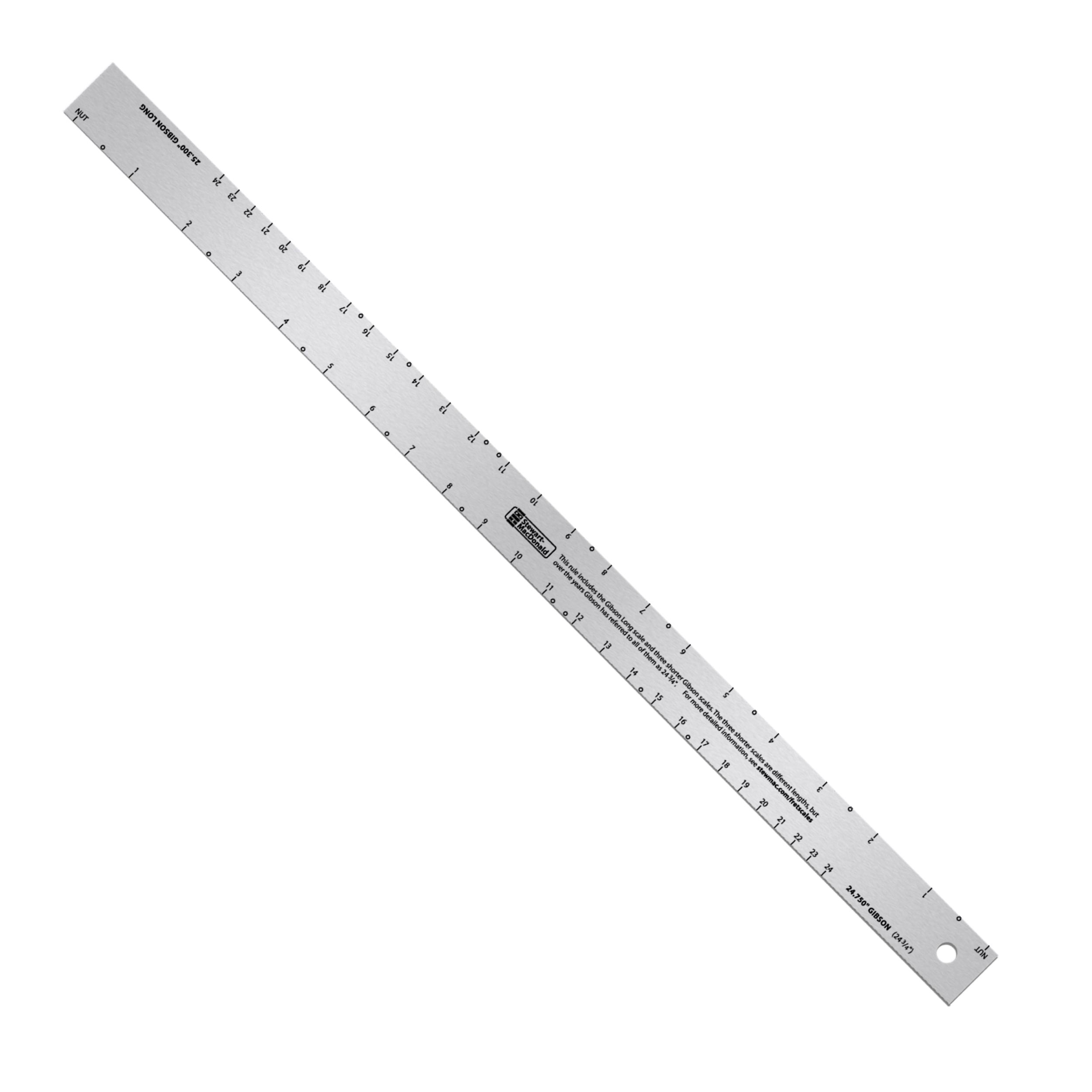 Fret Scale Ruler, Gibson Guitar Ruler