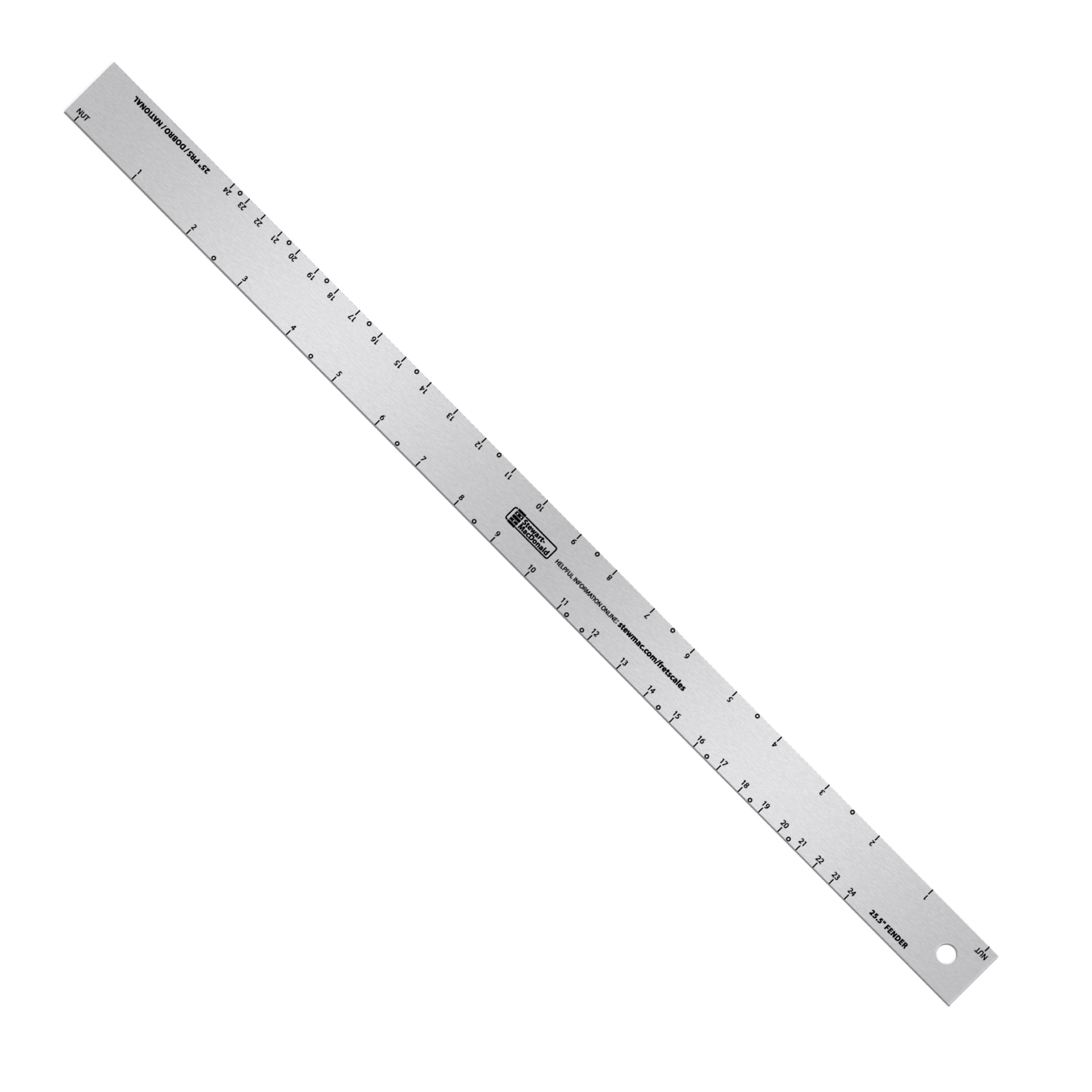 Fret Scale Ruler, Fender / PRS / Classical Ruler