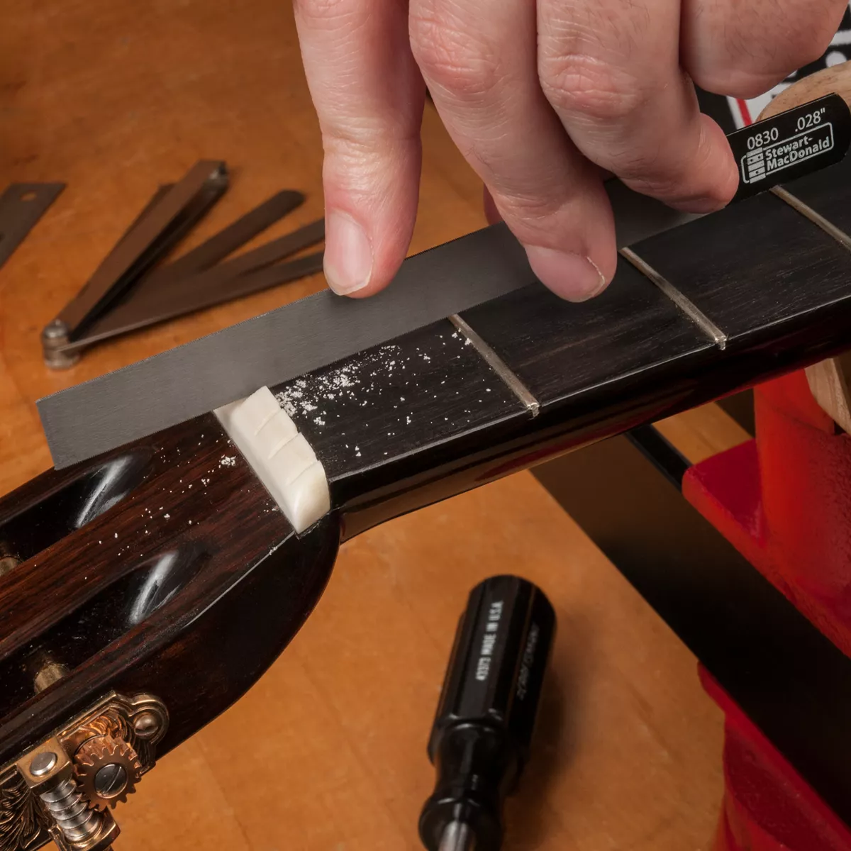 Limas calibradas para ranuras de cejuela Limas calibradas para ranuras de cejuela