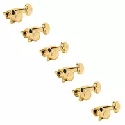 Grover Mini Lock Rotomatics (serie 406 ) 6-In-Line, dorados clavijeros