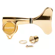 Individual Gotoh Compact bajo clavijero, dorado, clavijero único izquierdo